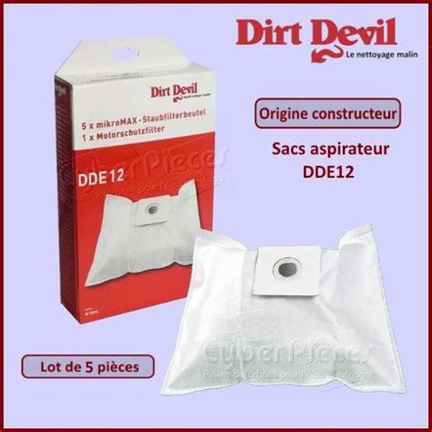 Sacs Aspirateur Dde Dirt Devil Pi Ces Aspirateur