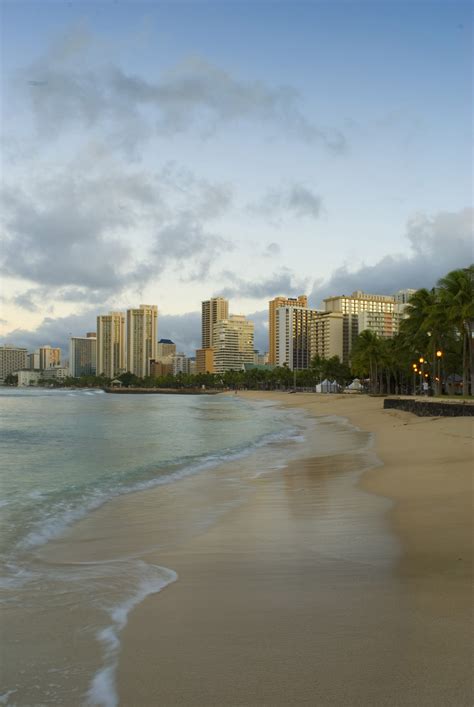 Free Stock Photo Of Seashore At Beautiful Waikiki Beach Photoeverywhere