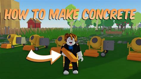 How To Make Concrete Farmstead Roblox Guide Youtube