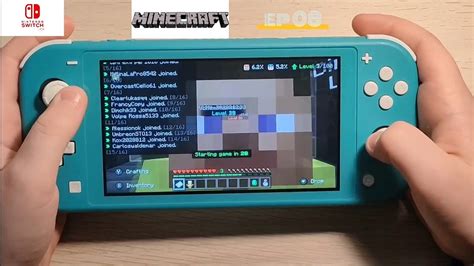 Nintendo Switch Lite Minecraft Gameplay Ep 09 YouTube