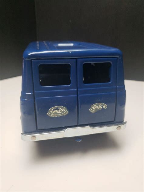 Vintage Nylint Ford Econoline Autolite Auto Glass Metal Van 1960s Rare