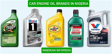 Top 10 Best Car Engine Oil Brands in Nigeria - Nigerian Queries