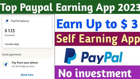 Earn Daily Best Paypal Earning App Today Earn Paypal Money