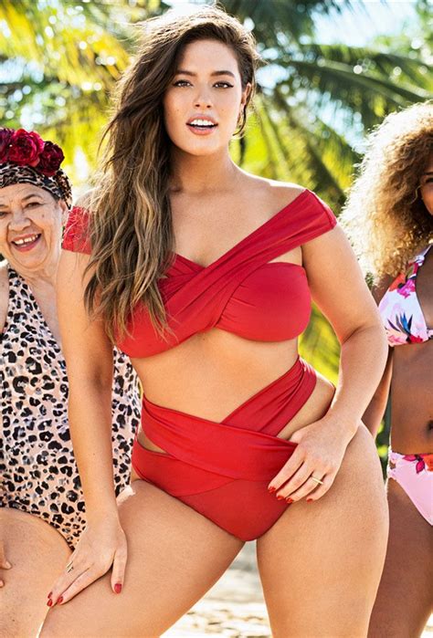 Plus Size Swimsuit Ashley Graham X Swimsuitsforall Guapa Bikini