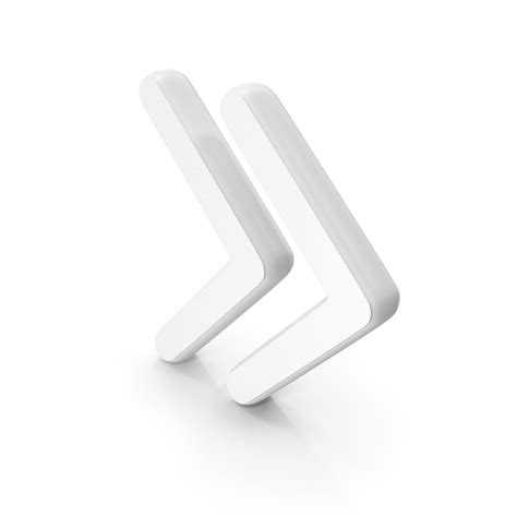 Double Chevron Right Symbol White Png Images And Psds For Download