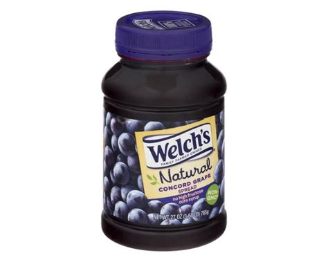 Grape Jelly Welch's 12/30 oz Plastic Jars