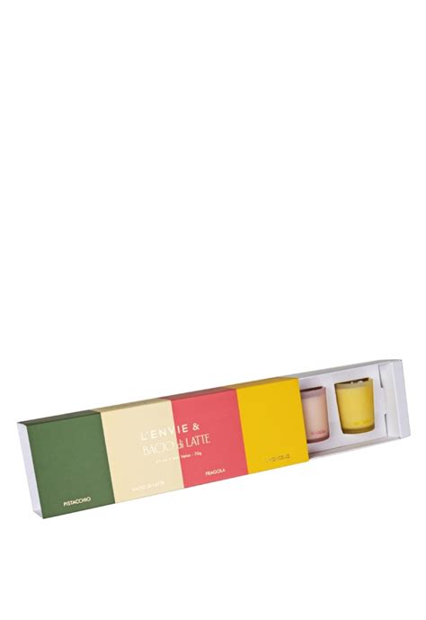 Kit 4 Mini Velas Bacio Di Latte 70g