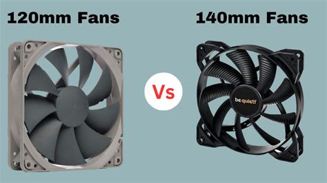 120mm Vs 140mm PC Fans Size Up The Best Cooling Guide