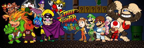 Street Fighter Super Mario By Mightymusc On Deviantart