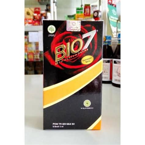 Jual BIO 7 BIO SEVEN BIO7 Bio7 Bio 7 JAMU TETES HERBAL 100