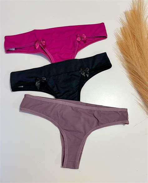 Comprar Kit 2 Tangas Cós Lacinho R 19 90 Anayram Lingerie
