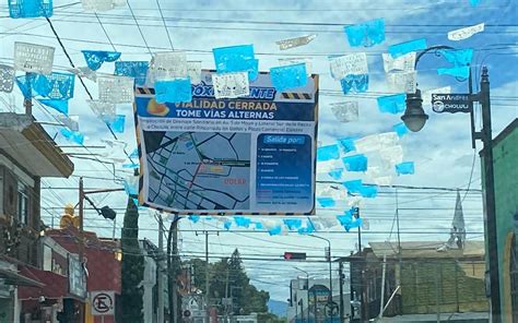 Toma Precauciones Vialidad Principal De San Andr S Cholula Estar