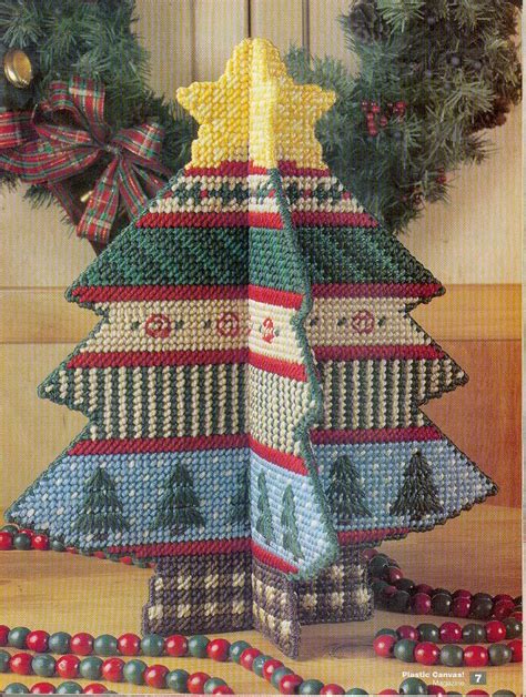 Plastic Canvas Christmas Tree Pattern