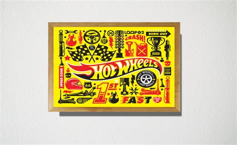Quadro Hot Wheels Loja Owl Store Elo Produtos Especiais