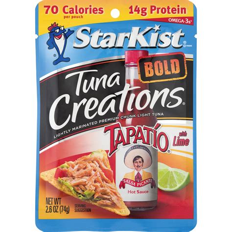 Starkist Tuna Creations Bold Tapatio Tuna Pouch Shop Seafood At H E B