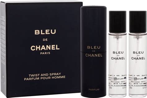 Chanel Bleu De Chanel Twist Spray Eau De Parfum 3x 20ml Bol