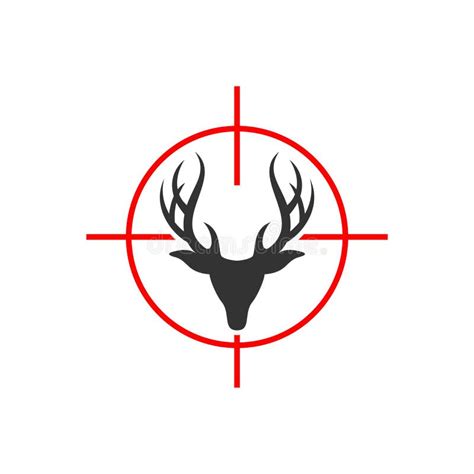 Deer Head Antlers Vector Logo Template Illustration Design Vector Eps