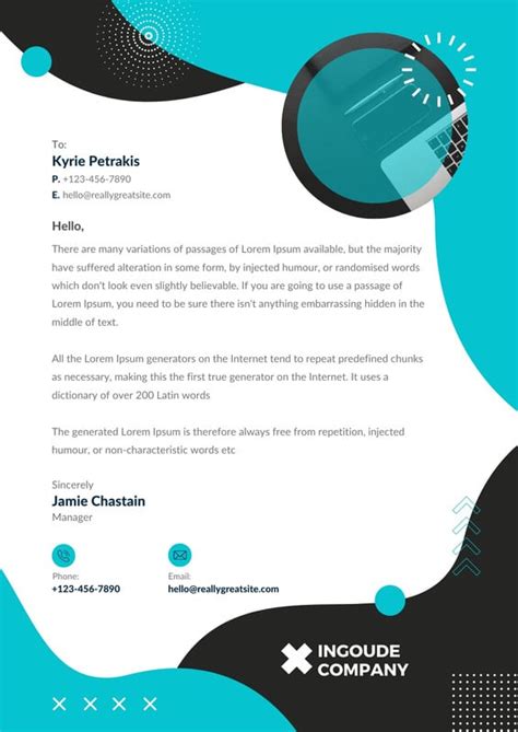 Page 20 Customize 3625 Company Letterhead Templates Online Canva
