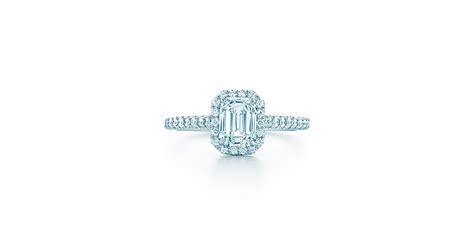 Emerald Cut Diamond Engagement Rings | Tiffany Soleste® Engagement Rings | Tiffany & Co.