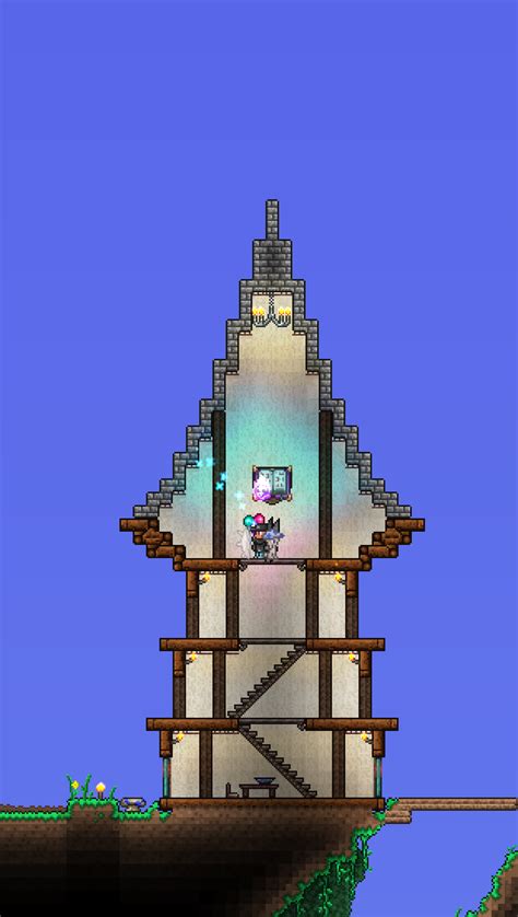 A small tower of dynasty wood. : r/Terraria