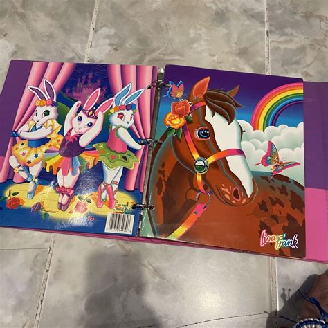 Vintage Lisa Frank 3 Ring Trapper Keeper Binder Dolphins Stuart Hall