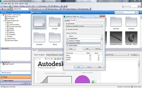 Logiciel de gestion de données AUTODESK VAULT Autodesk pour