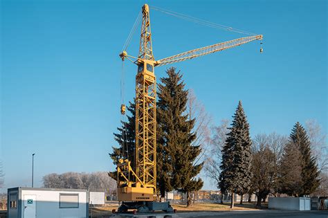 Historic Tower Crane Returns To Liebherr Liebherr