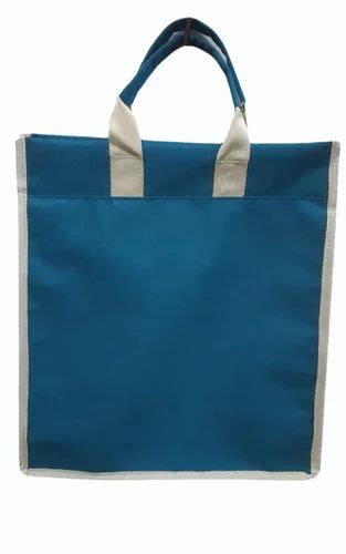 Blue Base Plain Shopping Polyester Carry Bag Capacity 2kg At Rs 98