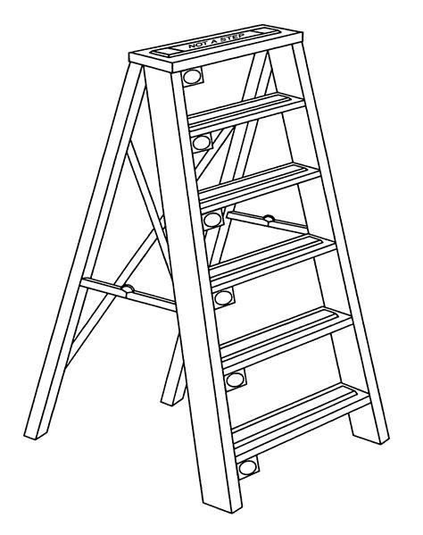 Ladder Sketch At Explore Collection Of Ladder Sketch