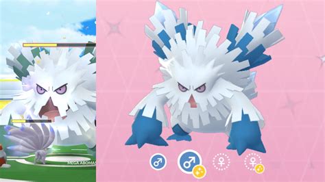 Shiny Mega Abomasnow Pokemon Go - Goimages Ora