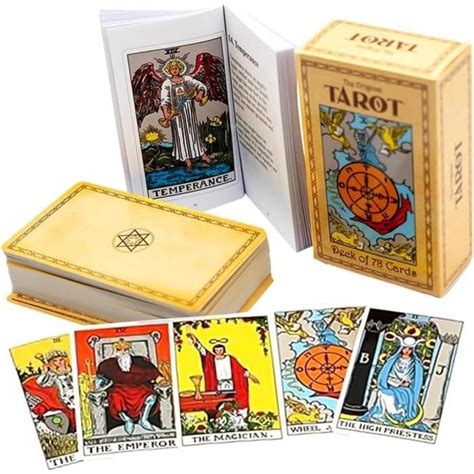 Cartes De Tarot Jeux De Cartes De Table Cartes De Tarot Rider Waite