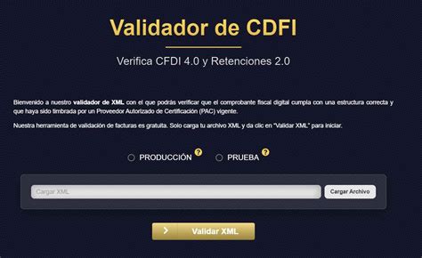 Validador De CFDI Verifica Facturas Y Complementos Con El XML