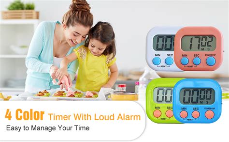 4Pezzi Timer Da Cucina Divertenti Timer Cucina Con Magnetico E