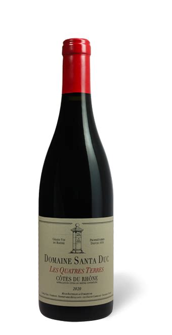 Domaine Santa Duc Côtes Du Rhône Les Quatre Terres 2020 Vinero