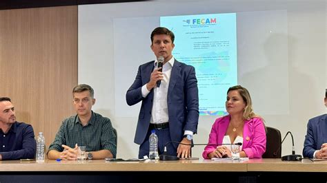 Prefeito de Balneário Camboriú é o novo presidente da FECAM Sc em Pauta