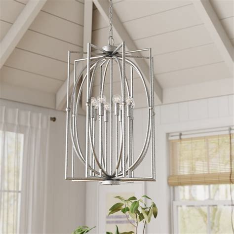 Sand Stable Barbara 6 Light Dimmable Geometric Chandelier Wayfair