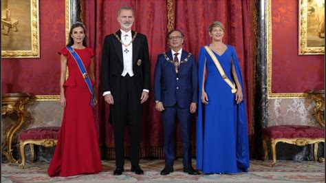 Presidente En Cena De Gala Ofrecida Por Ss Mm Don Felipe Vi Y Do A