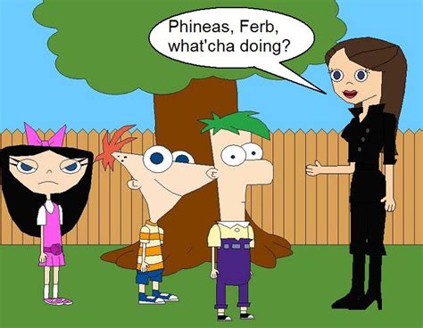 Vanessa with Phineas and Ferb by YRT9401 on DeviantArt