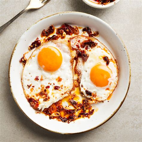 Crispy Fried Eggs With Chilli Crisp Marions Kitchen