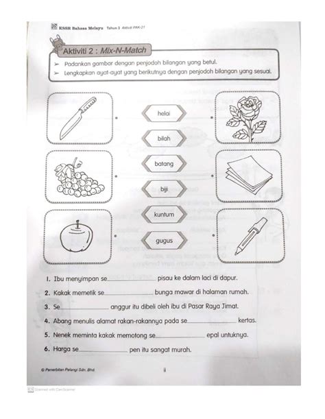 Penjodoh Bilangan Tahun Worksheet Live Worksheets 45 Off