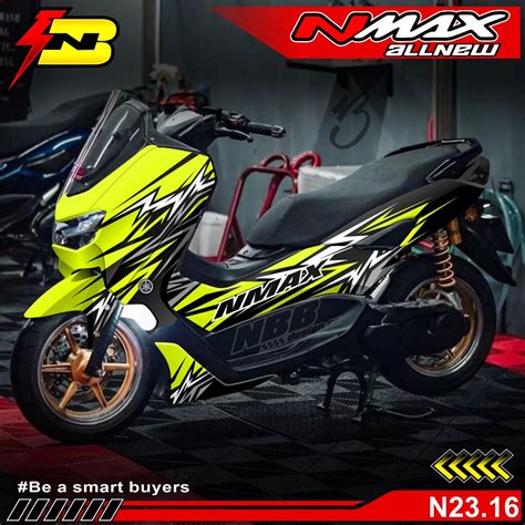 Decal Sticker Yamaha Nmax New 2020 2021 2022 2023 Full Body Fullblok