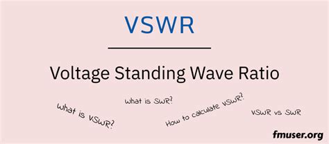 What Is The Voltage Standing Wave Ratio How To Calculate Vswr