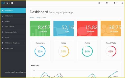 Bootstrap Crm Template Free Download - Printable Templates