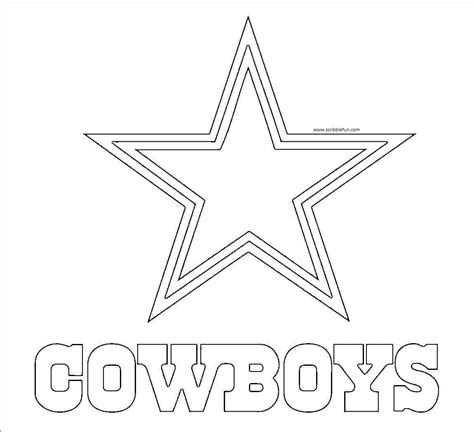 The Best Dallas Cowboys Coloring Sheet - Home, Family, Style and Art Ideas