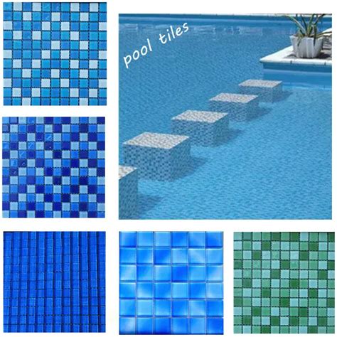 50x50 Swimming Pool Mosaics Glass Mosaic Swimming Pool Tile Blue Mosaic Bathroom Floor Tile