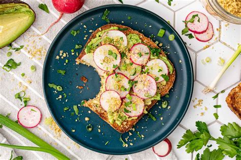 Fancy Avo Toast With Walnut Parm