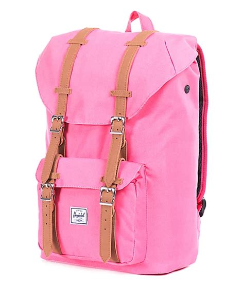 Herschel Supply Co. Little America Pink Mid-Volume 7L Backpack | Zumiez