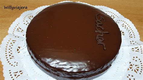 Willyviajera Puri Tarta Sacher La Tarta Gourmet De Chocolate