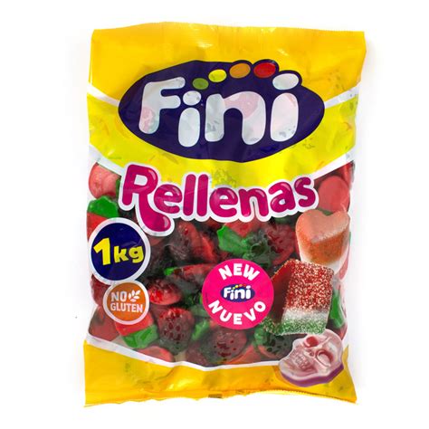 Comprar FRESAS SALVAJES RELLENAS FINI KG Online Funtastyc