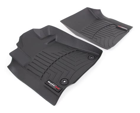 2012 Toyota Tundra Weathertech Front Auto Floor Mats Black